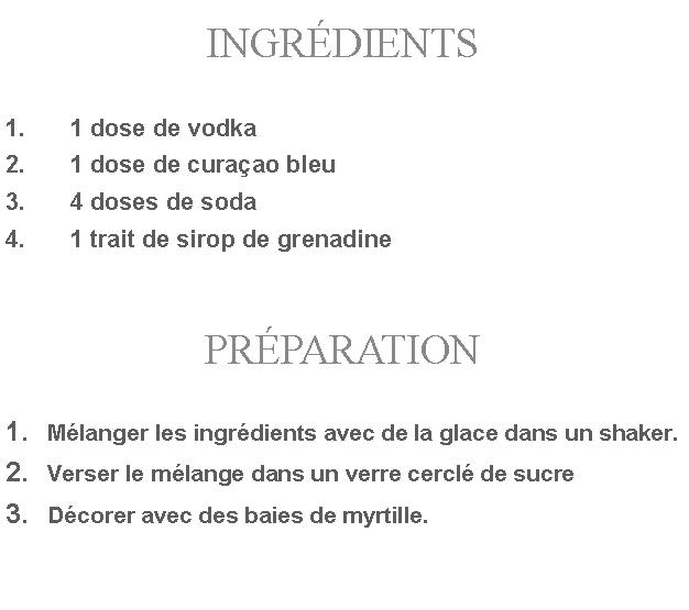 Préparation