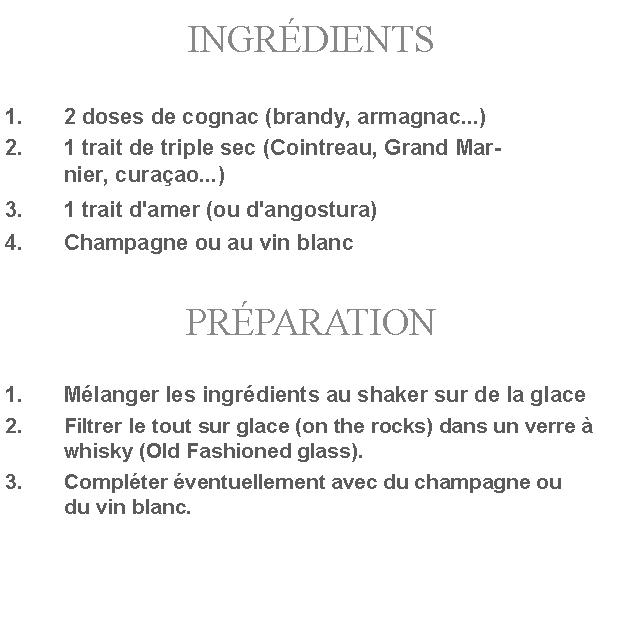 Préparation